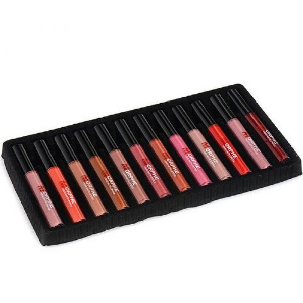 Morphe Liquid Matte Lipstick Matte Lip Gloss 12pcs